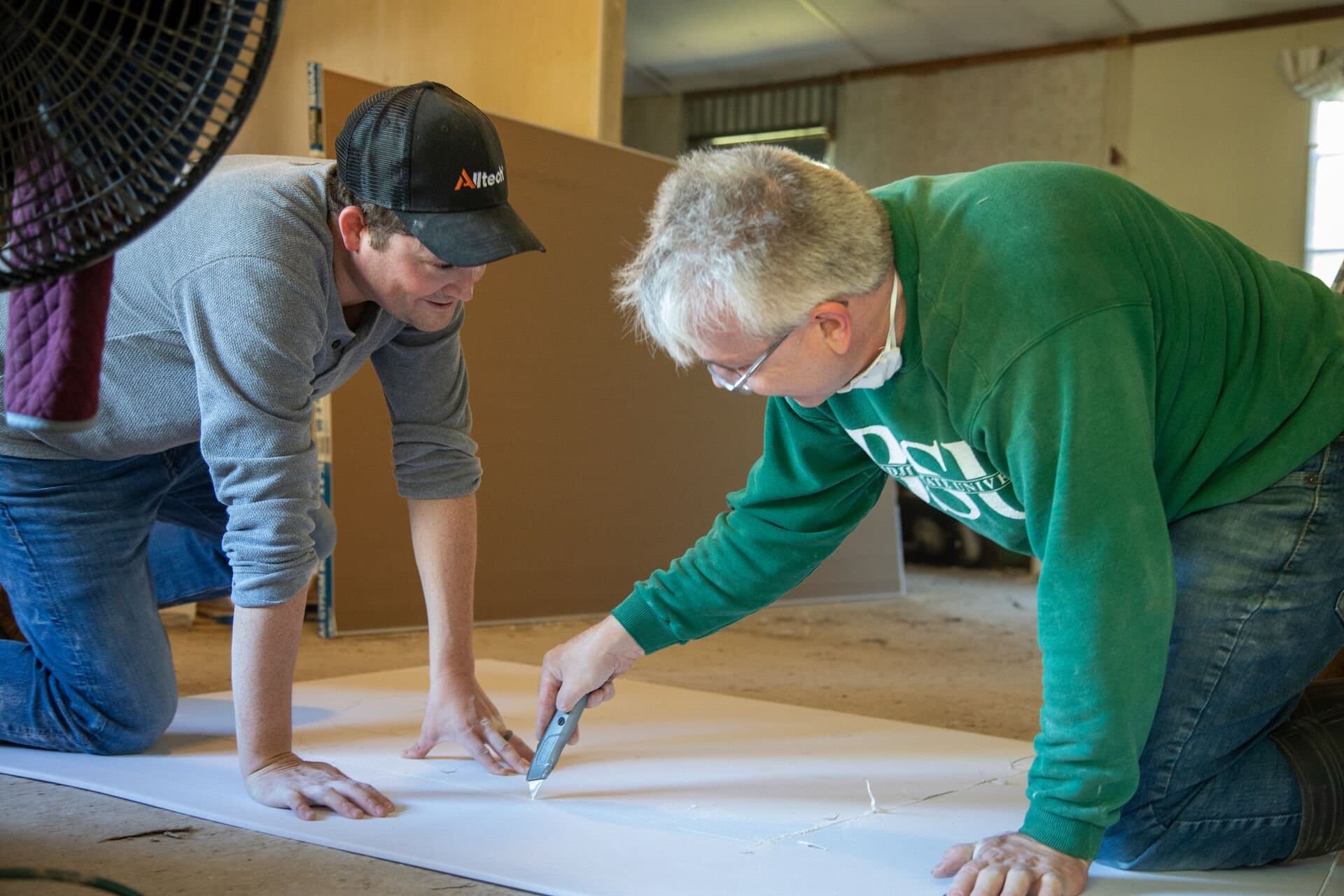 Alltech team members supporting recovery work in Eastern Kentucky