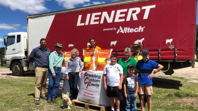 Australia Farming Relief Fund Alltech team