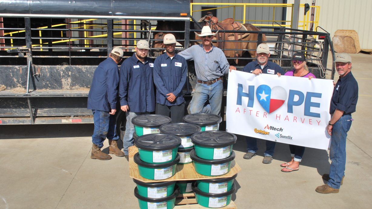 Hope After Harvey effort team from Alltech